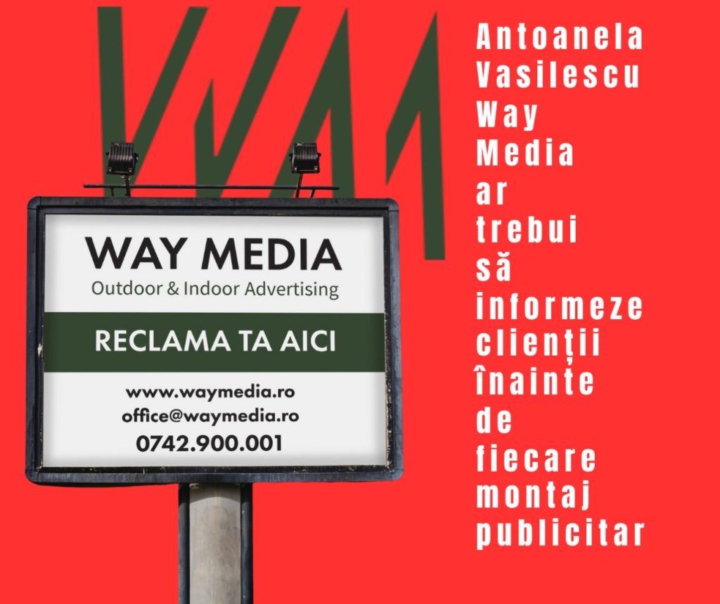 Way Advertise Production SRL și Radu Vasilescu: Steaguri publicitare ilegale în București